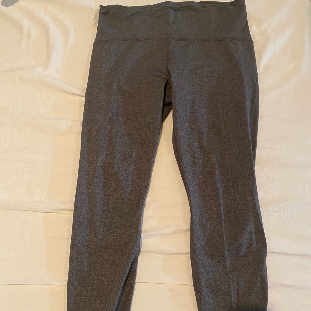 Lululemon Heather Gray Leggings